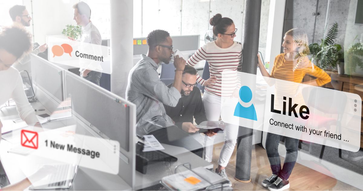 Building a business with social media built into the website design with a cohesive brand statement